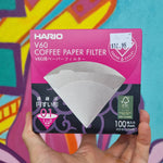 Hario V60 Paper Filter 01 - Box 100 sheets